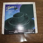 Fiestaware Evergreen 5 Piece Place Setting New In Box Retired Color 329 HLC