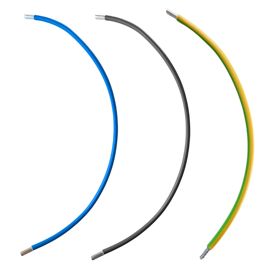 MPS-CONTACT Verdrahtungsbrücke Kabelbrücke 16mm2 H07V-K div. Farben/Längen mit Aderendhülsen
