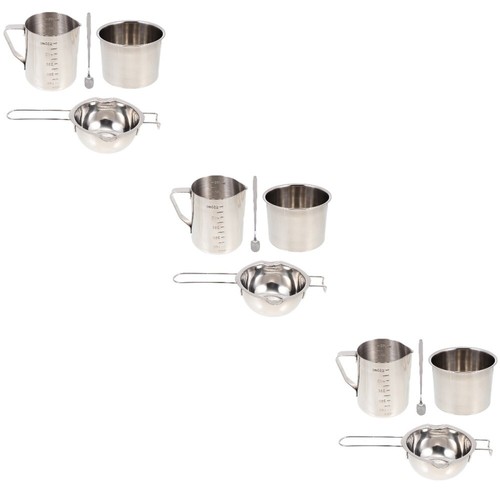 3 Sets Aromatherapy Candle Material Diy Candles Making Kit Melting