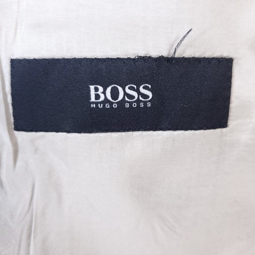 Hugo Boss Men's Herringbone Sport Coat 44R Loro Piana Wool Cashmere 3 Button 310 - Picture 11 of 18