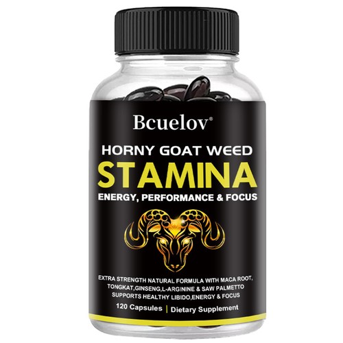 Horney Goat Weed Capsules,Supports Performance & Energy,Boosts Libido & Stamina - Afbeelding 13 van 16