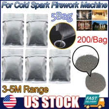 Cold Spark Machine Ti Powder 200g Bag 3-5M Range Stage Effect Outdoor&Indoor