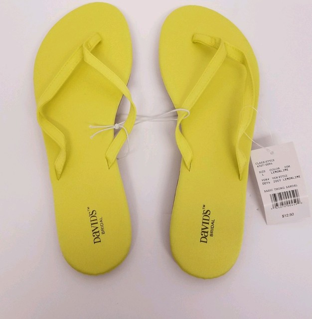 bridal thong sandals