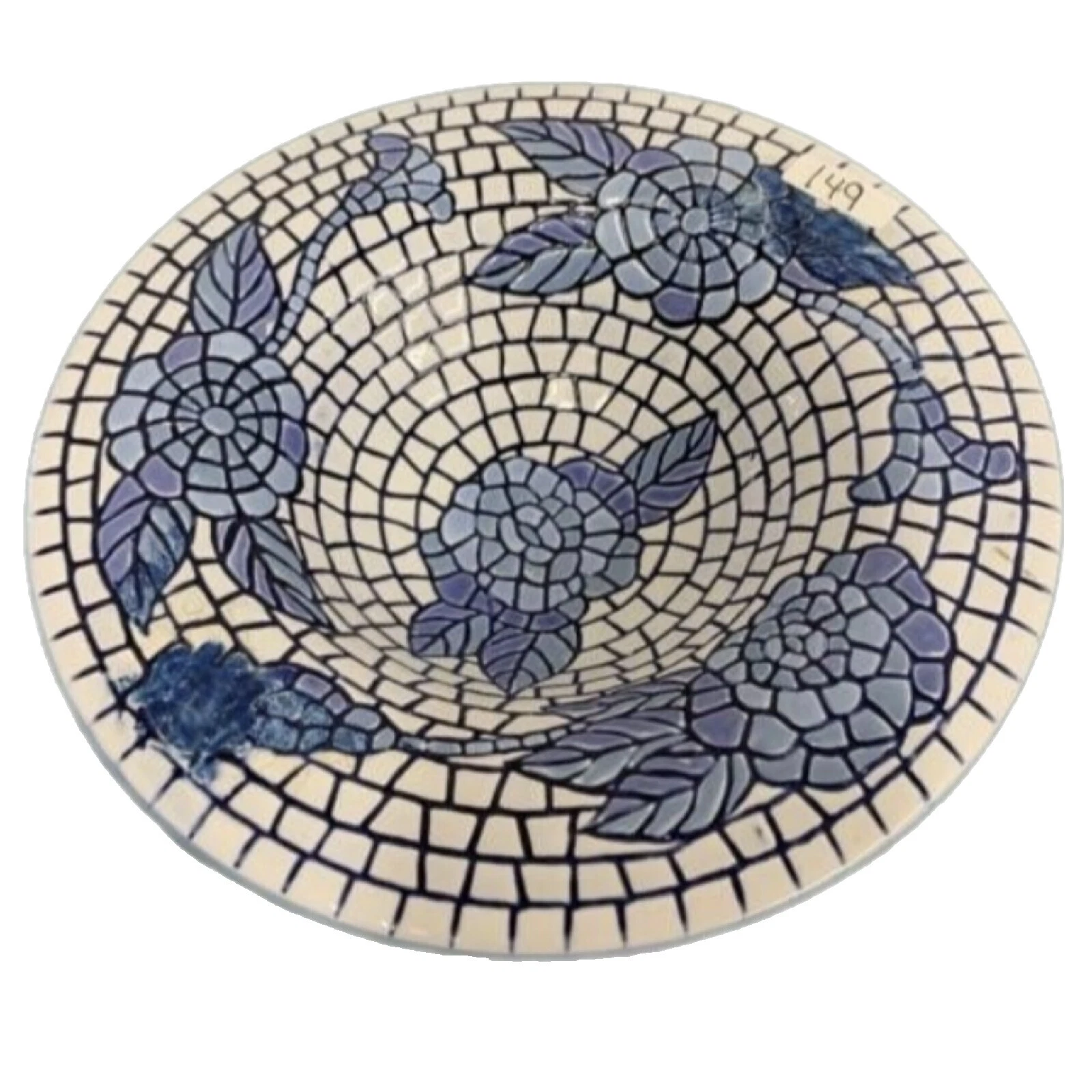 Tazones decorativos de cerámica White