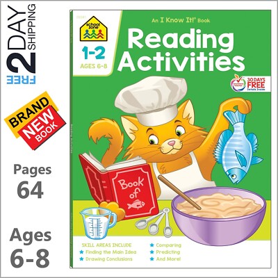 1st 2nd Grade Workbook Reading Activities Comprehension Comparing Contrasting &