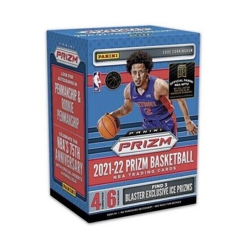 2021-22 Panini PRIZM BASKETBALL Cards Factory Sealed 6 Pack BLASTER Box NBA  | eBay