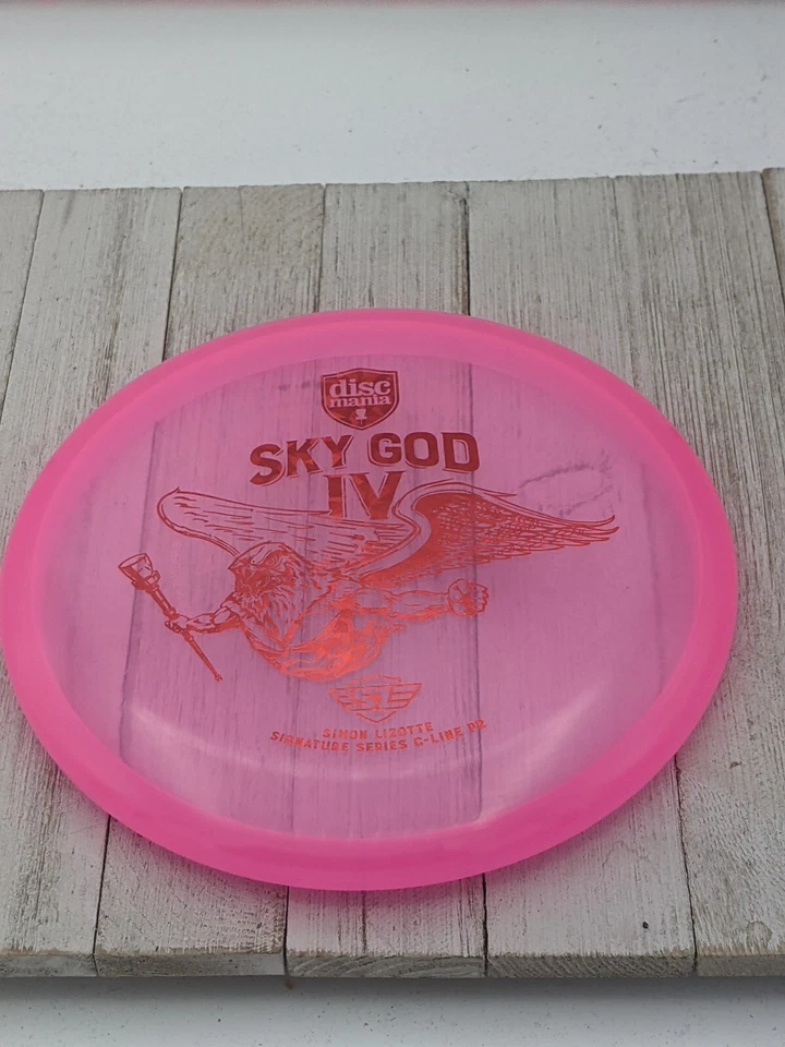 New Discmania Lizotte C-LINE P2 Sky God 4 (IV) Disc Golf Disc 174 Grams - Image 2 of 4