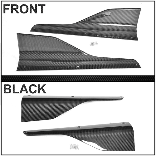 Faldón lateral de carbono para BMW M2 F87 Coupe 16-17 alerón lateral aletas divisor - Imagen 11 de 12