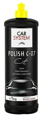 1 Kg Carsystem Polish C-07 Schleifpaste Politur Lackpoint Autolack Klarlack !