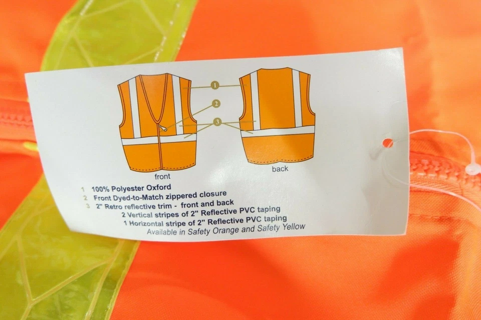 Port Authority Enhanced Visibility Vest Safety Apparel Size L/XL - Image 3 of 4