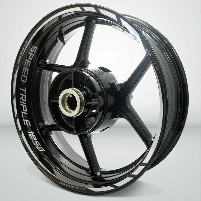 Triumph Speed Triple Motorcycle Rim Wheel Decal Accessory Sticker eBay