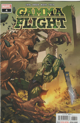 MARVEL COMICS GAMMA FLIGHT #4 NOVEMER 2021 1ST PRINT NM