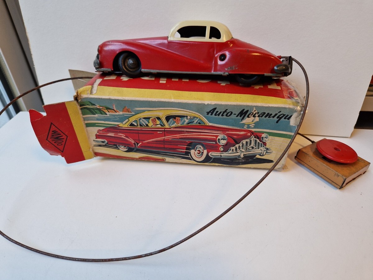 VOITURE MEMO JOUET mécanique jouet ancien en tôle Joustra jep france-jouet EUR 89,99 - FR