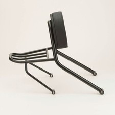 Fehling 7891 Sissy Bar mit Gepäckträger SCHWARZ für Harley Davidson Fat Bob FXDF