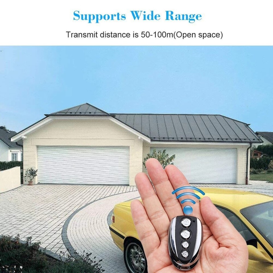 2 Remote Control Backup Key Sliding Gate Opener Automatic - Foto 5