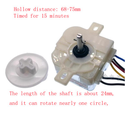 Washing Machine Timer 6-Line Semi-automatic Dual Cylinder DXT15 Min Switch Knob