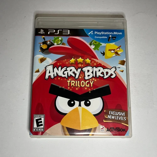 Angry Birds Trilogy PlayStation 3 PS3 CIB Complete W/ Manual! Tested & Working