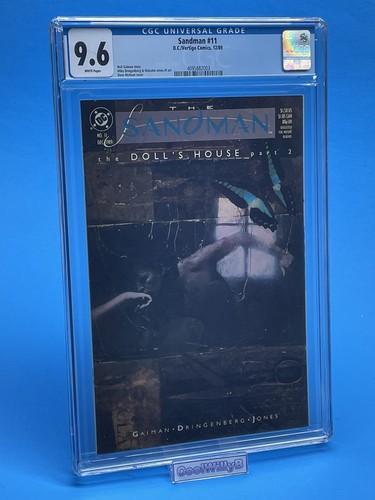 Sandman #11 CGC 9.6! 🔥 1st Fiddlers Green! 🔑 Beautiful -Look!