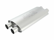 Borla 400287 Pro Xs Muffler Dual In Out Oval 19 X 4 X 9.5 2.25 Inout 2.25