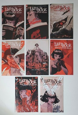 Last Book You'll Ever Read #1 2 3 4 5 6 7 8 Cover B set Vault Comics 2022 lot 8