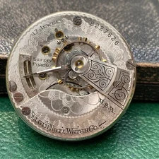 1900 Elgin Grade 229 18S 17J Pocket Watch Movement PARTS / REPAIR