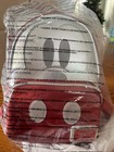 Limited Edition Exclusive Disney 100 Platinum Mickey Mouse LoungeFly BackpackNWT