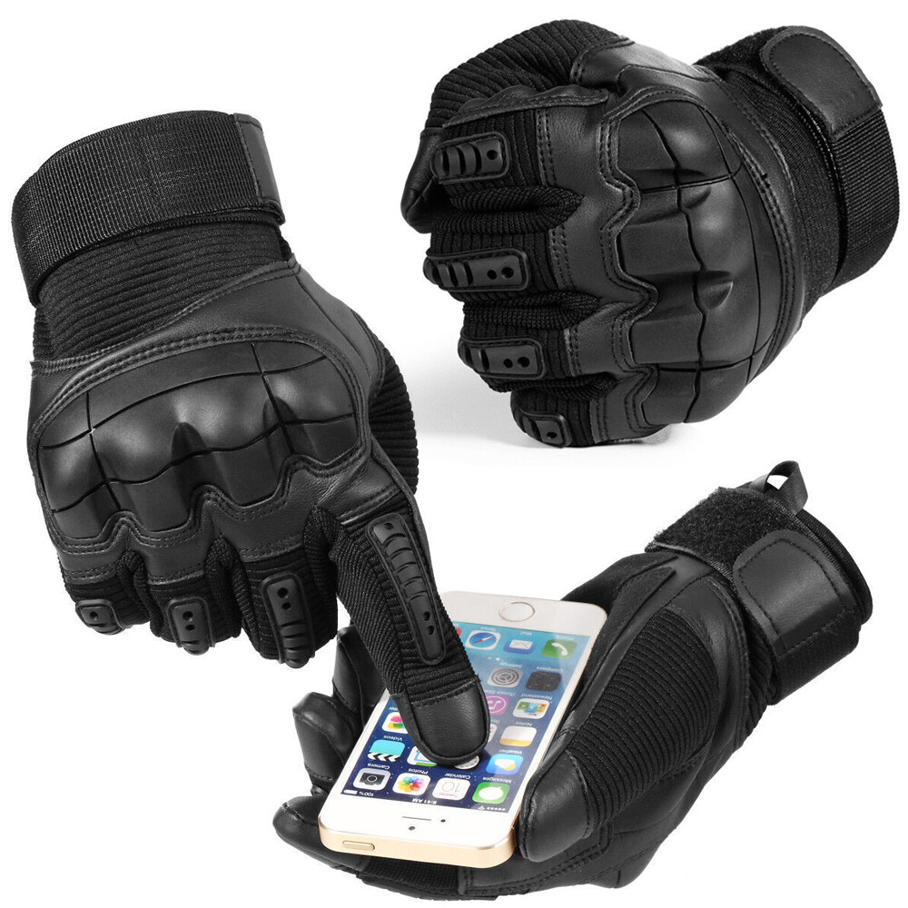 Touchscreen Tactical Full Finger Gloves Army Military Hunting