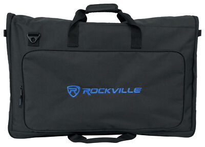 Rockville Padded LCD TV Screen Monitor Travel Gig Bag Fits ViewSonic VP2756-2K