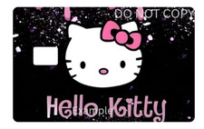 Hello Kittty Debit / Credit Card Skin Sticker Decal