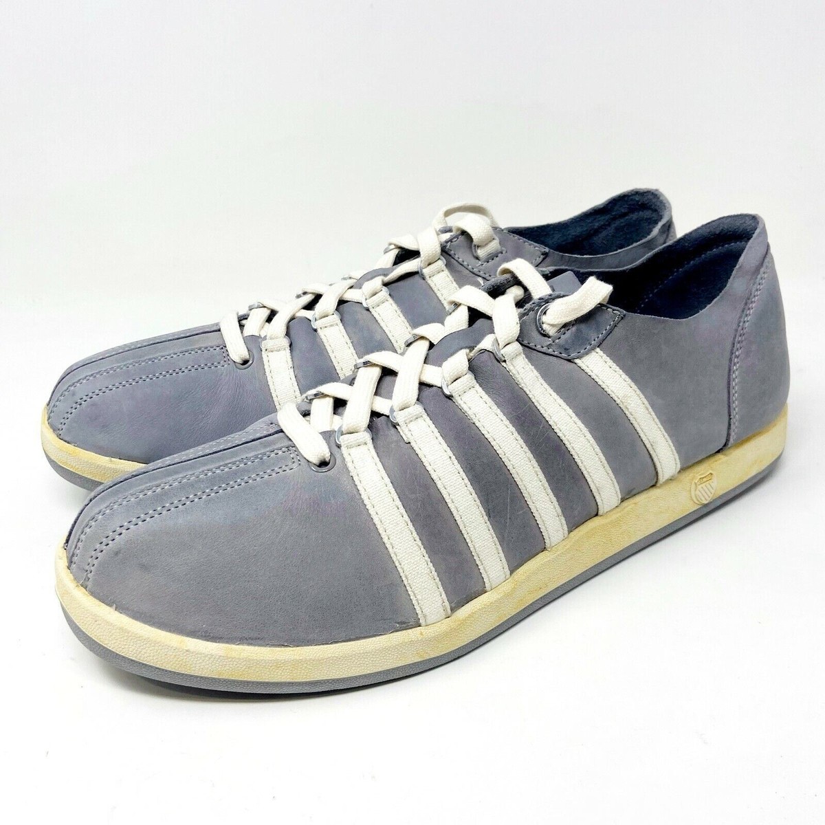 K-Swiss The Vintage California II Gray White Mens Size 13 
