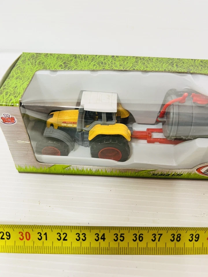 DIE CAST TRATTORE TRUCK SERIES 928 1:72 VINTAGE Giallo - Immagine 2 di 4
