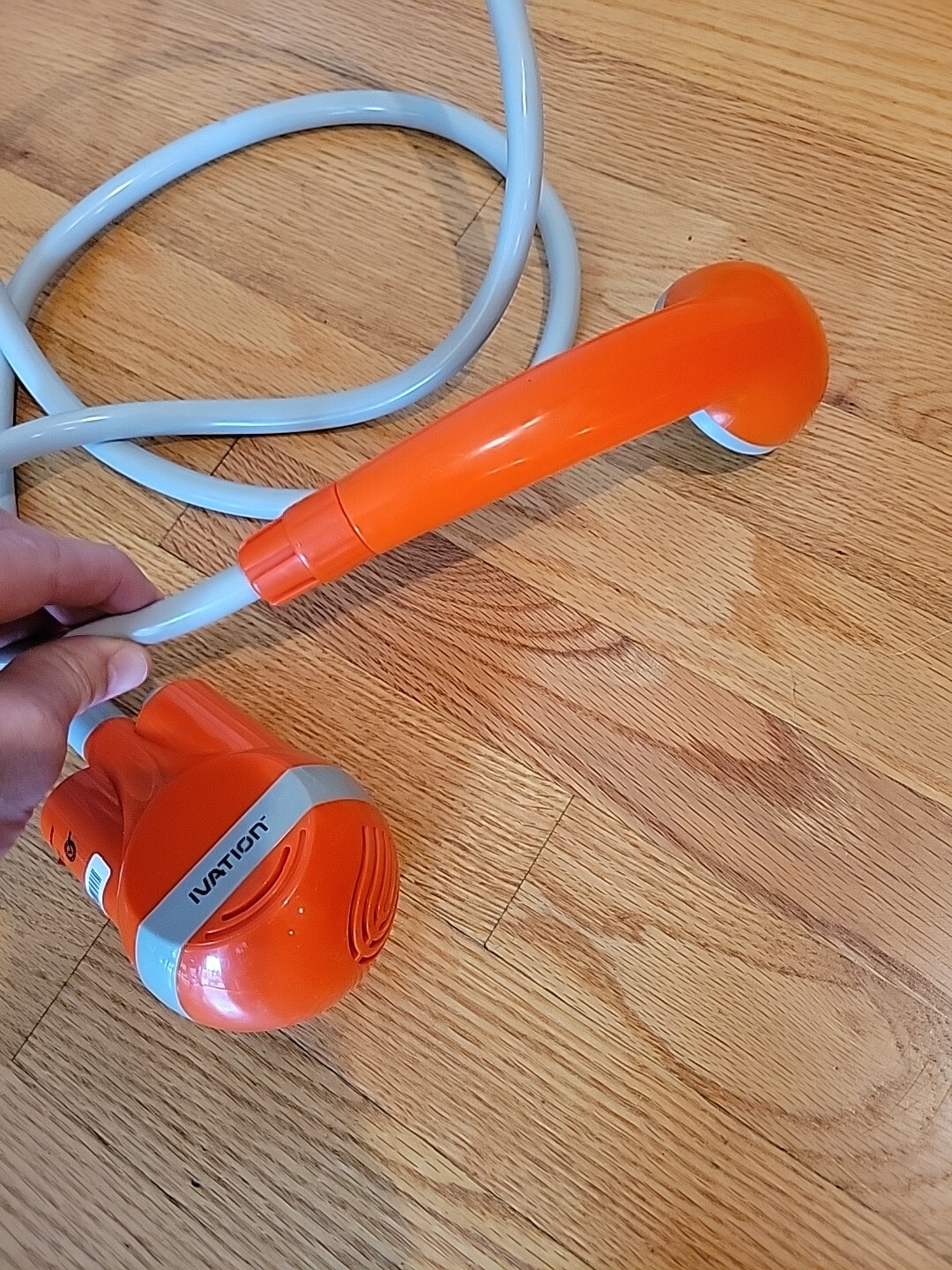 Ivation Battery Powered Handheld Portable Outdoor Camping Shower