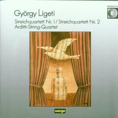 Arditti String Quartet - Ligeti: String Quartets Nos. 1 & 2 CD WERGO cc