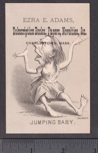 Thomas De Witt Talmage Reformed Church Political Cartoon NY Victorian Trade Card - Imagen 4 de 7