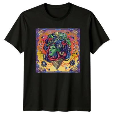 Surreal Fantasy Art Damen T-Shirt Herren Tee Grafik Unisex Oberteil