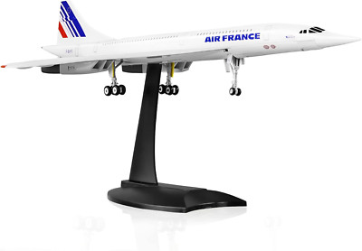 NUOTIE – Modellino Concorde Air France In Metallo Pressofuso Scala 1/200, Per Collezionisti E Appassionati Di Aviazione