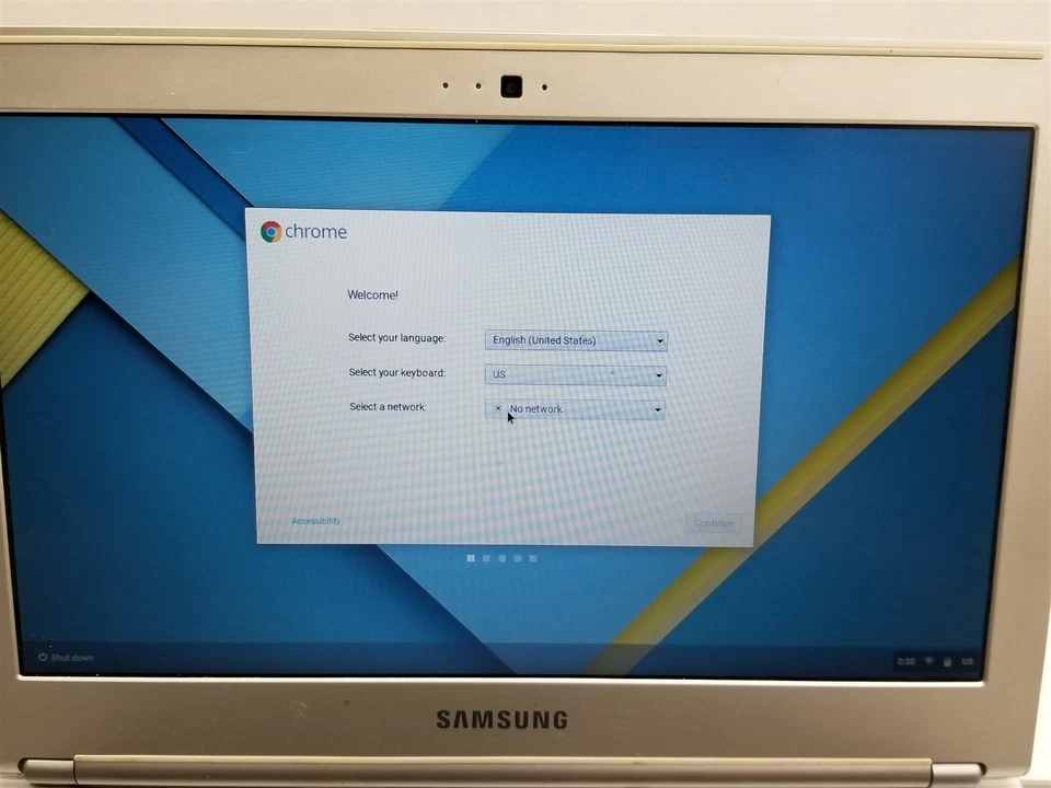 Samsung Chromebook 303C 11.6" 1.7GHz 2GB 16GB Chrome OS XE303C12-A01US Lot 16 - Image 2 of 4