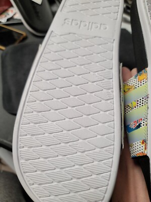 Adidas Adilette Comfort GW5039  Multicolor Cartoon Theme Sandal Slip On Shoes 11 Adidas Adilette Men Size 12 Comfort GW5039 Comics Slip-On  main image 4