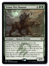 Temur War Shaman NM* Return To Ravnica ENGLISH 142/185 mtg -UnltdCards
