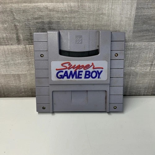 Super GameBoy Super Nintendo Entertainment System SNES game boy adapter Tested!!