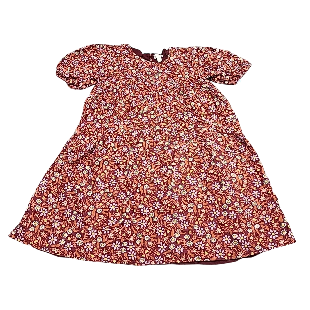 Kids Girls Allover Ditsy Floral Print Short Sleeves Dress X-Large Size 14 |  eBay