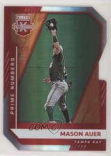 2021 Panini Elite Extra Edition Prime Numbers A Die-Cut 105/110 Mason Auer 0l8n