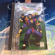 Virtua Fighter 2 (Sega Saturn, 1996) CIB Complete in Box with Manual + Foam MINT