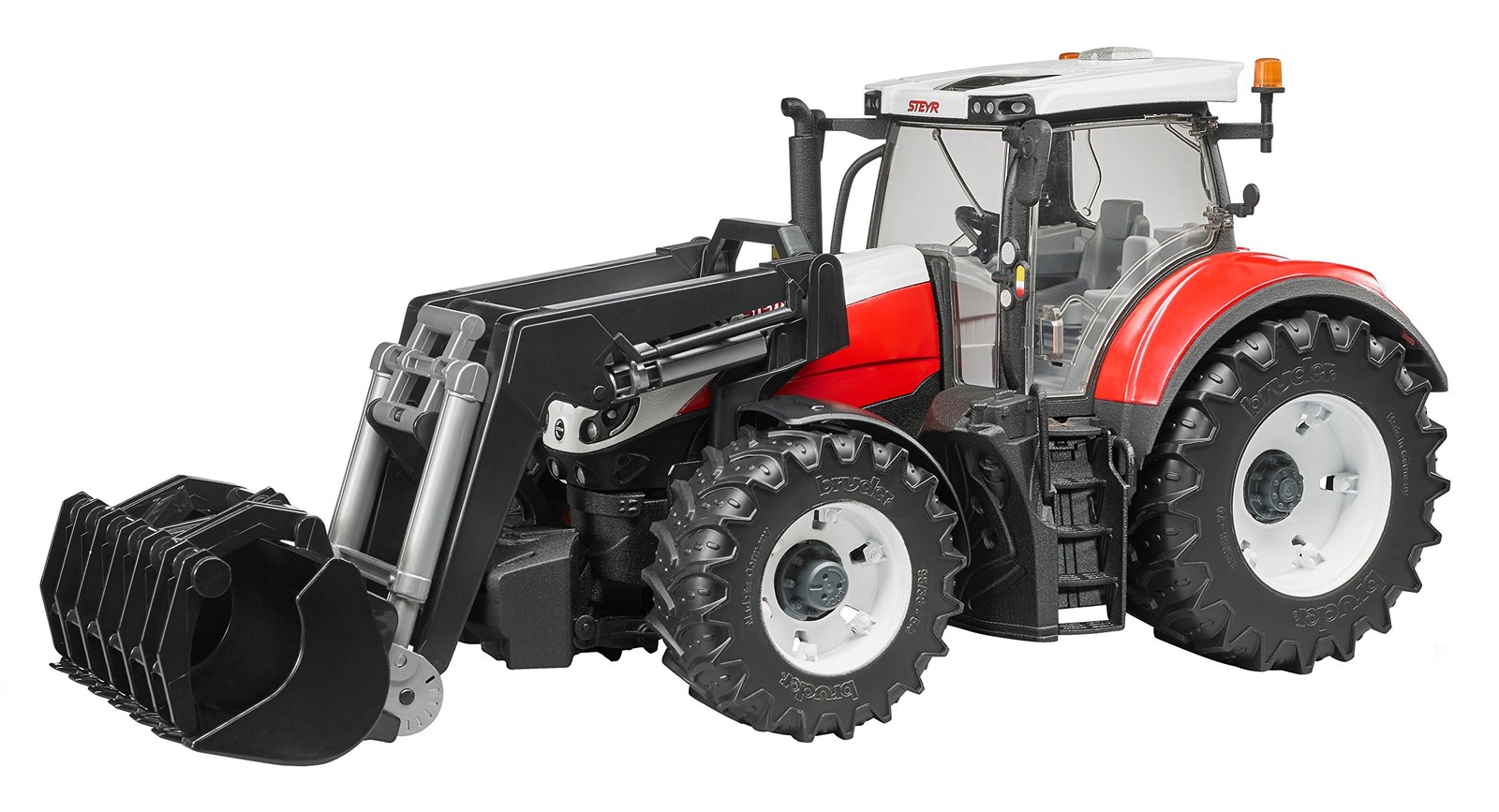Tracteur Steyr 6300 Terrus CVT chargeur frontal véhicule ferme plastique ABS