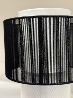 IKEA SYMFONISK Textile Black Shade Only for Speaker Lamp Base