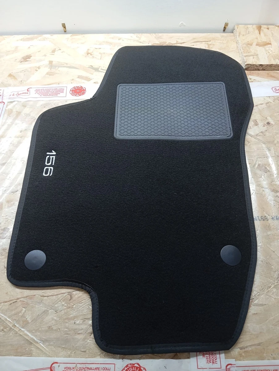 QUEMAR Kit Tappetini Auto per Alfa Romeo 156 1997-2007 Tappeti