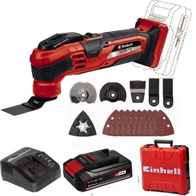 Einhell-Multifunktionswerkzeug VARRITO 18V Akku 2.5 Ah, Ladegerät, Koffer