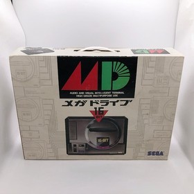 Sega Mega Drive Console HAA-2510 Box  Megadrive NTSC-J Made in Japan Tested