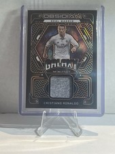 2022-23 Panini Ossidiana Cristiano Ronaldo CR7 Galaxy Gear Giocatore Indossato /75 Madrid