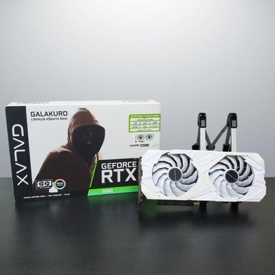 GALAX NVIDIA GeForce RTX 3060 12GB GDDR6 GK-RTX3060-E12GB/OC/WHITE Tested